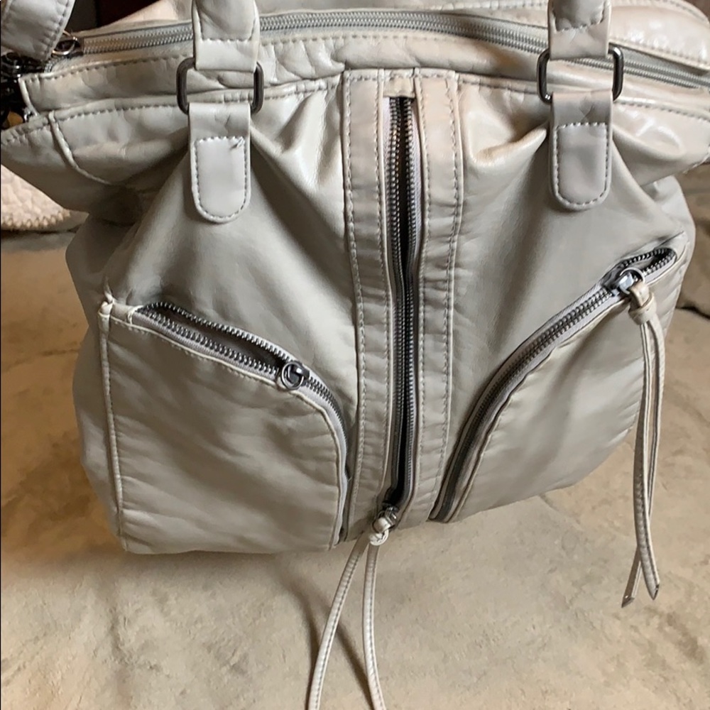 Nice faux leather hobo purse.